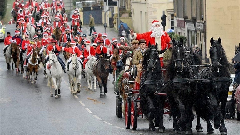 Saintfield Charity Santa Ride
